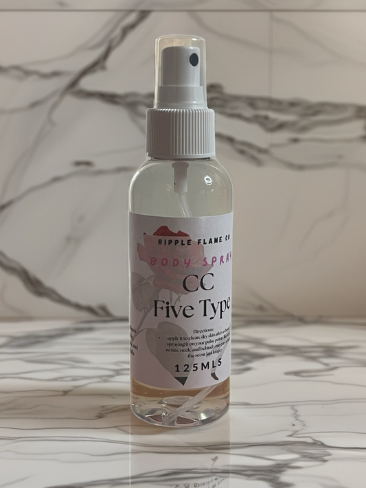CC Five Type Body Spray