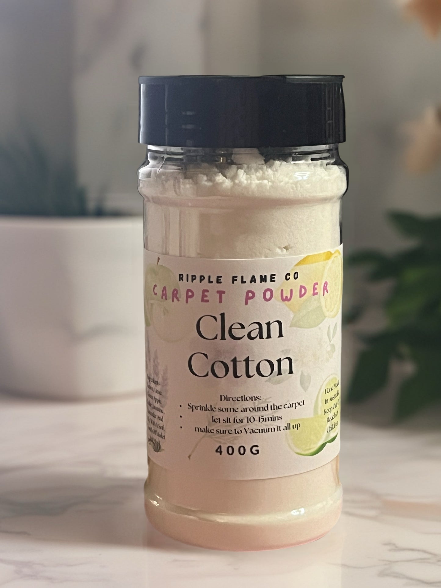 Clean Cotton Carpet Powder