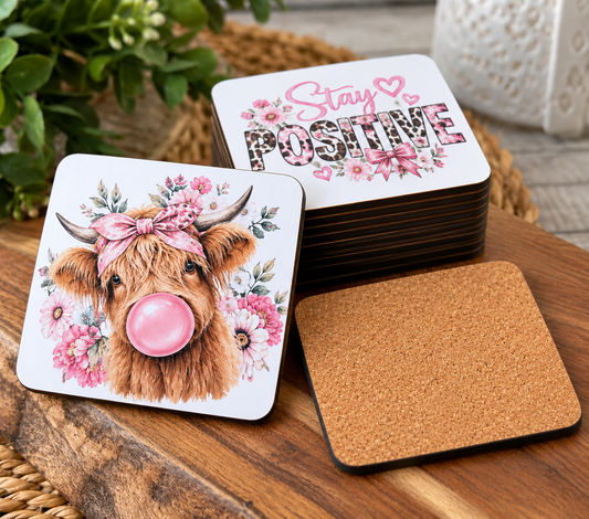 Custom Square Home Coasters